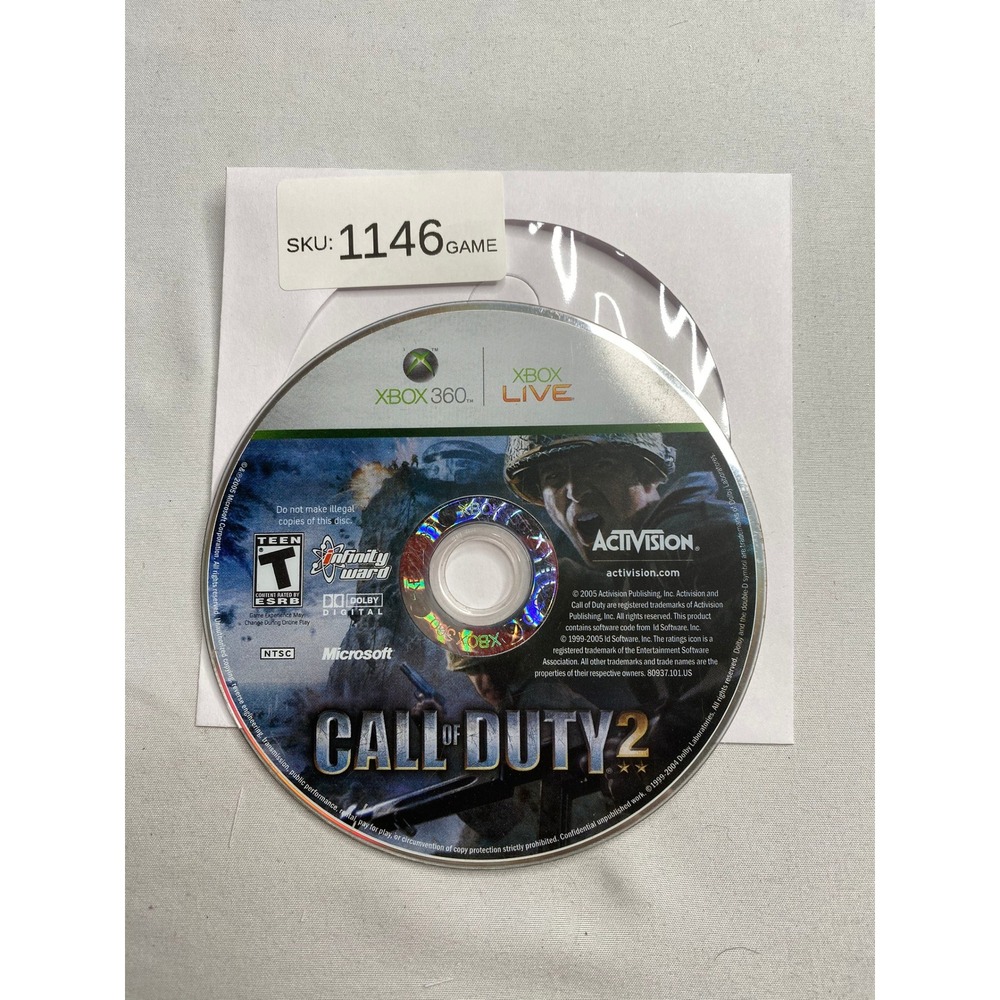 Call of Duty 2 Microsoft Xbox 360